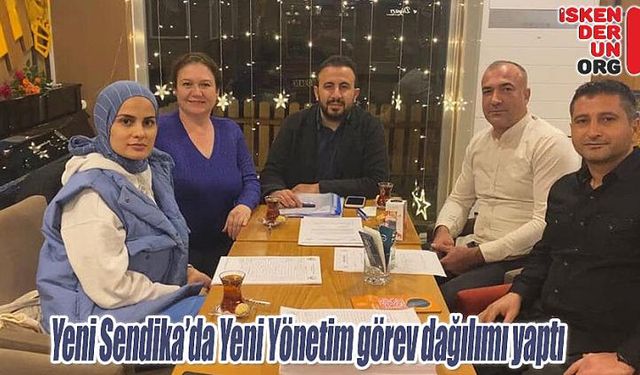 Yeni Sendika’da Yeni Yönetim görev dağılımı yaptı