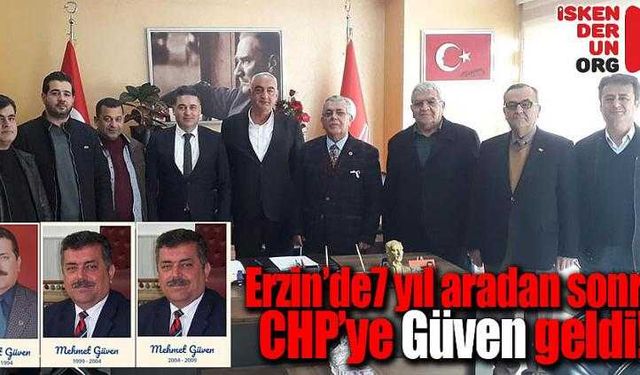 7 yıl aradan sonra CHP’ye Güven geldi…