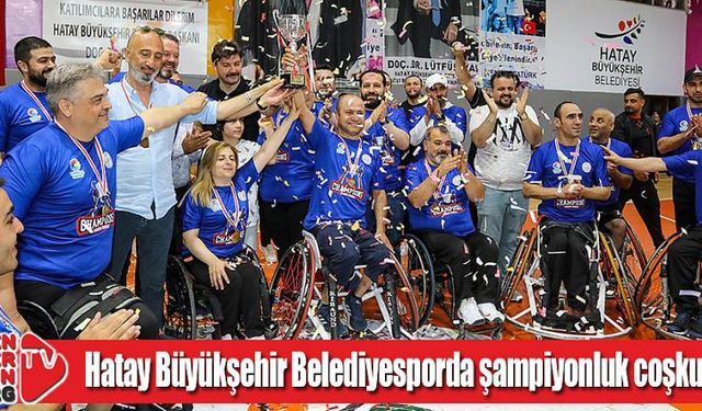 Şampiyon Hatay Büyükşehir Belediyespor 1. ligde