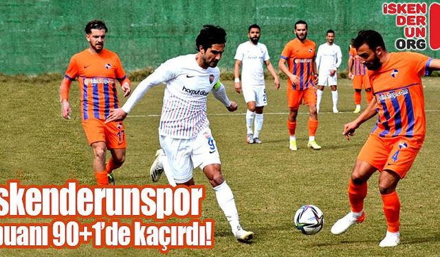 Elazığ Karakoçan-İskenderun Spor: 1-1