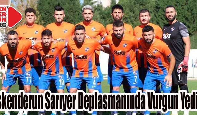 Sarıyerspor  2   İskenderunspor   1