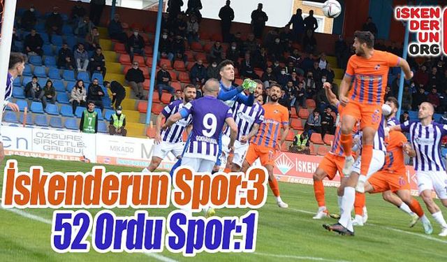 İskenderun Spor- Ordu Spor: 3-1