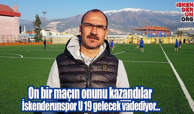 İskenderunspor U 19 gelecek vadediyorlar…