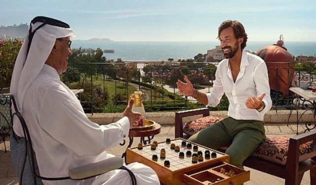 Efsanevi İtalyan futbolcu Andrea Pirlo, Katar Turizm