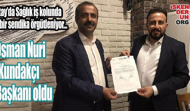 Hatay’da Sağlık iş kolunda yeni bir sendika örgütleniyor…