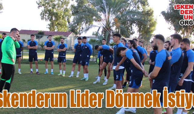 İskenderunspor Liderliği Bırakmak İstemiyor