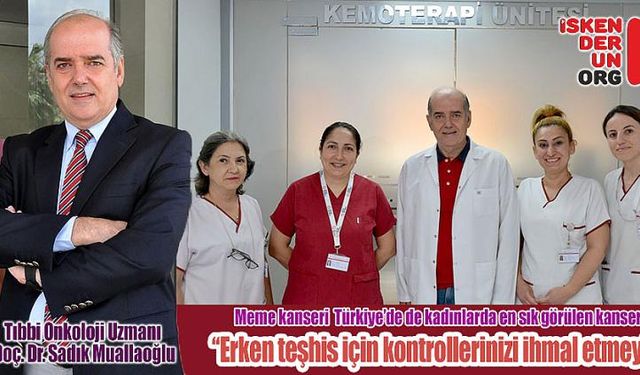  Kendi meme muayenesi erken kanseri tanıda önemli