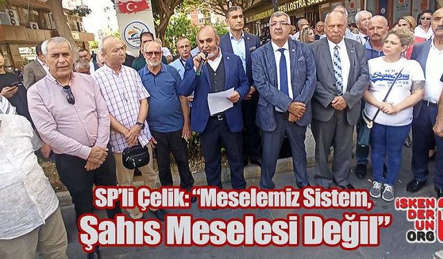 “Meselemiz Sistem, Şahıs Meselesi Değil”