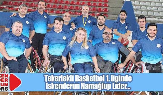 İskenderun Engelliler Namağlup Lider…