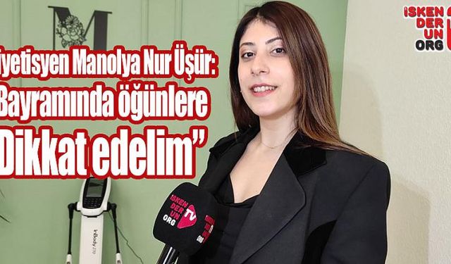  “Ramazan bayramında öğünlerimize dikkat edelim”