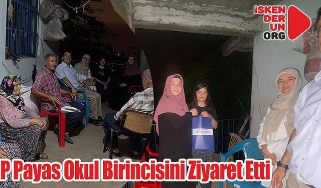 SP Payas Okul Birincisini Ziyaret Etti