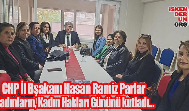 Parlar, kadınların, Kadın Hakları Gününü kutladı…