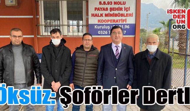 Payaslı Şoförleri Dinledi