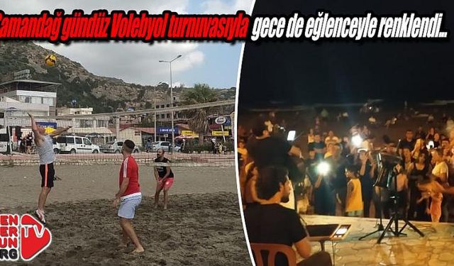 Samandağ’da Plaj Voleybolu heyecanı…