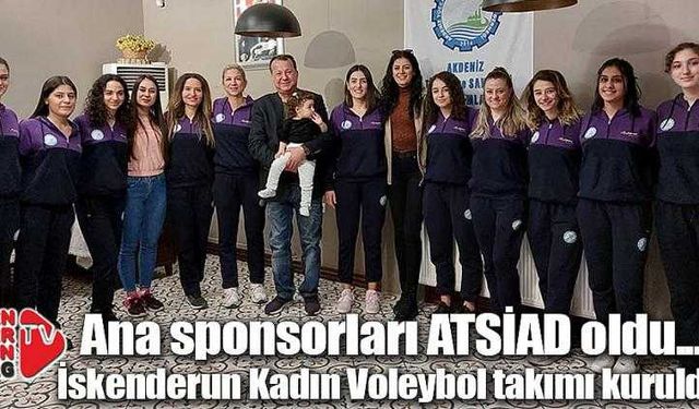 Kadın Voleybol takımının ana sponsoru ATSİAD