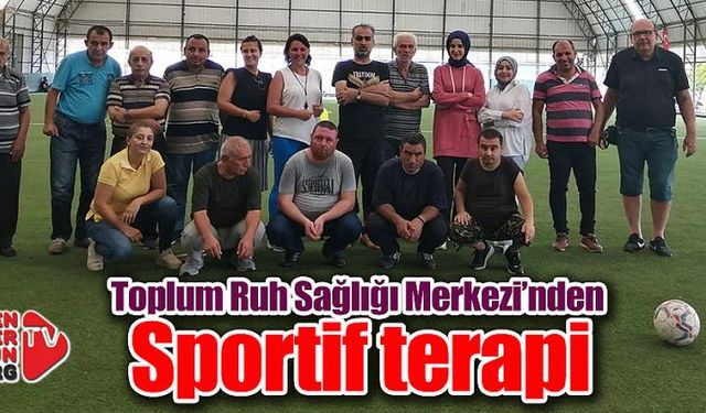 Toplum Ruh Sağlığı Merkezi’nden sportif terapi…