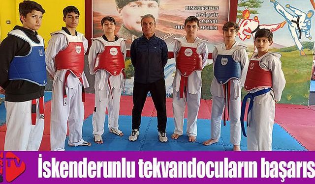 İskenderunlu Tekvandocular 5 birincilik…