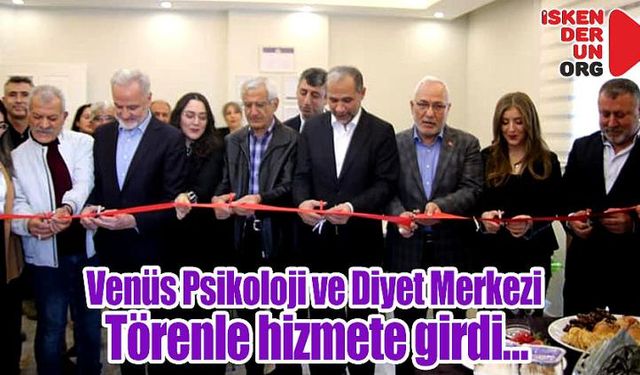 Venüs Psikoloji ve Diyet Merkezi hizmete girdi…