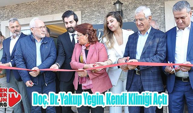 Doç. Dr. Yegin, Kendi Kliniği Açtı