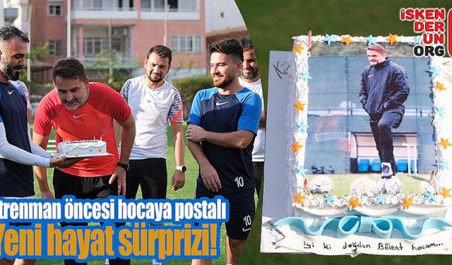 Bülent hocaya postalı yeni hayat sürprizi!