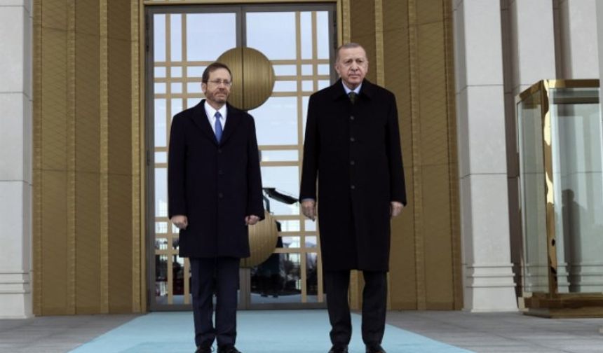 Erdoğan, Herzog ile görüştü