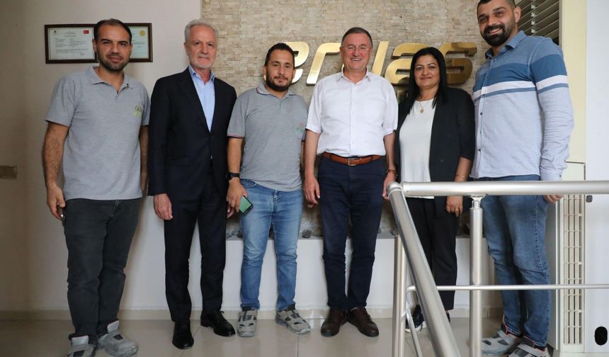 Savaş’ Özel Sektör Ziyaretlerinde