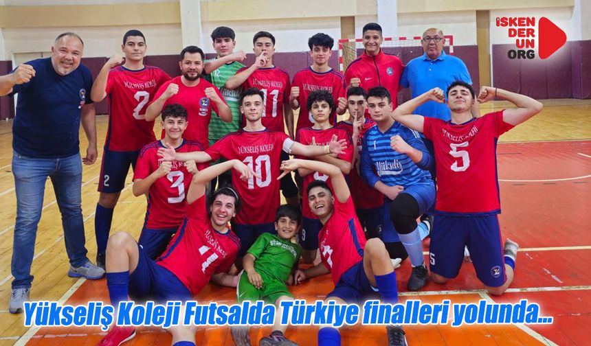 Yükseliş Koleji Futsalda Türkiye finalleri yolunda…