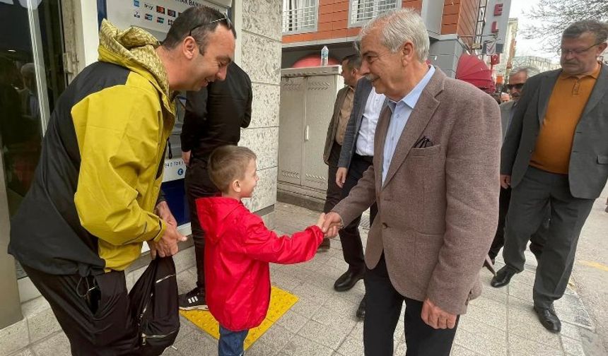 Edirne Keşan'da Başkan Özcan'dan teşekkür ziyareti