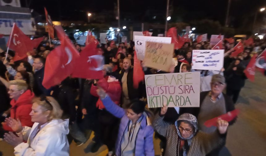 Destek için oy kullanan CHP’li tepki için yürüdü…
