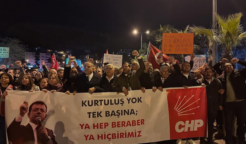 CHP’li Hatay’da Millet iradesi için yürüdü…