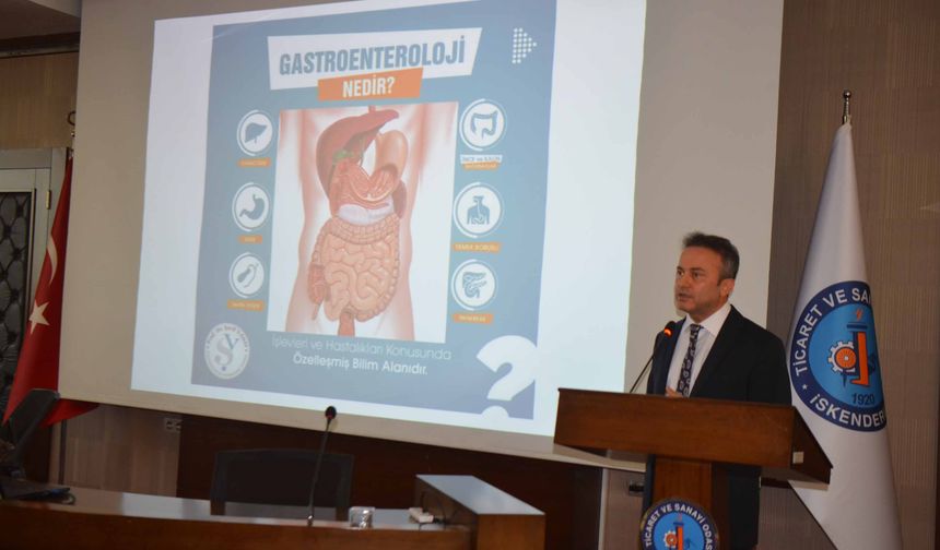 Prof. Dr. Şerif Yılmaz, iş insanlarını bilgilendirdi