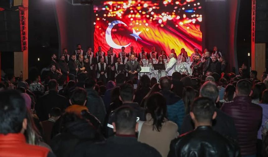 Kültür Sanat çarşısında muhteşem konser