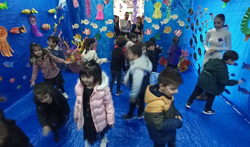 İyi ki Varsın Çocuk Anaokulu’ndan Sualtı Dünyası Sergisi…