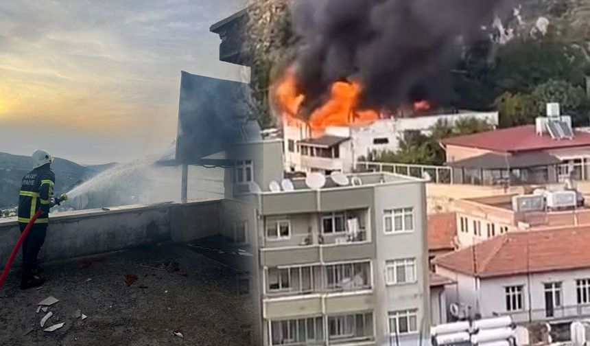 Belen’de Yangın