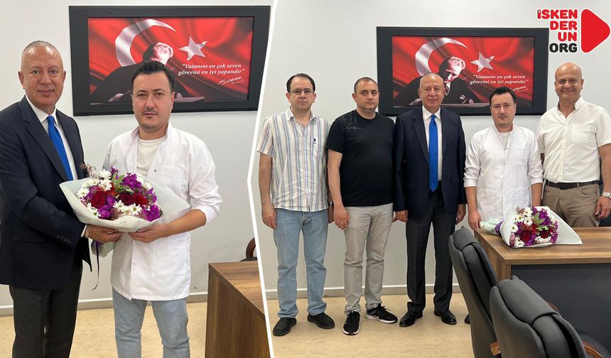 Başhekim Yardımcısı Dr. Çam’a Nezaket Ziyareti