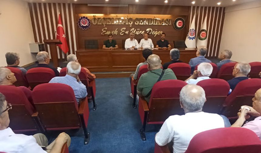 İsdemir Emeklilerinden Emek ve Adalet Mesajı