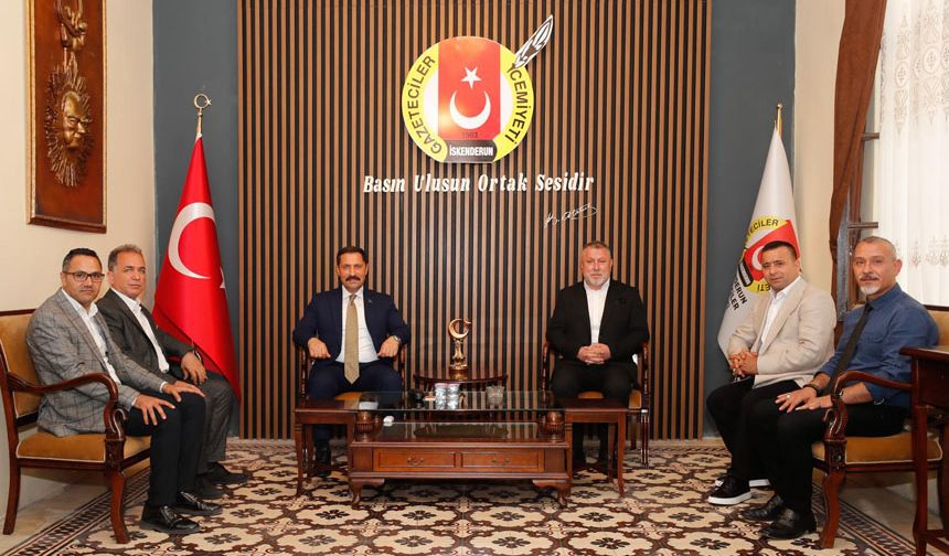 Hatay Valisi Mustafa Masatlı'dan İGC’ye Ziyaret