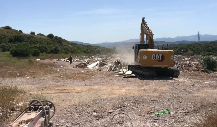 Muğla Milas'ta temiz bir çevre için çalışmalar gerçekleştiriyor