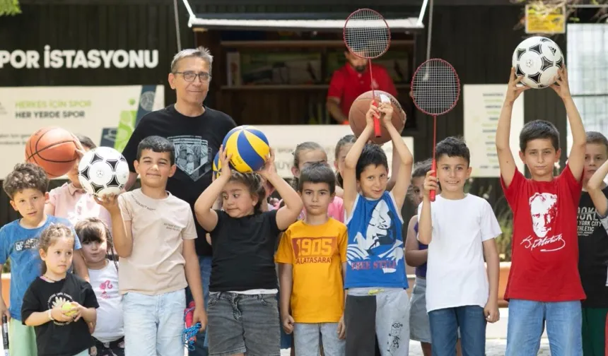 Spor İstasyonları'nın ikincisi de açıldı 