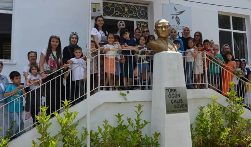 Antalyalı çocuklar Sapadere İpek Evi’nde
