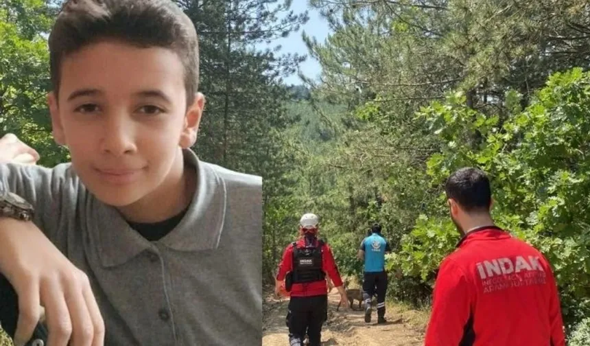 Bursa Orhaneli'de kayıp Burak sağ salim bulundu