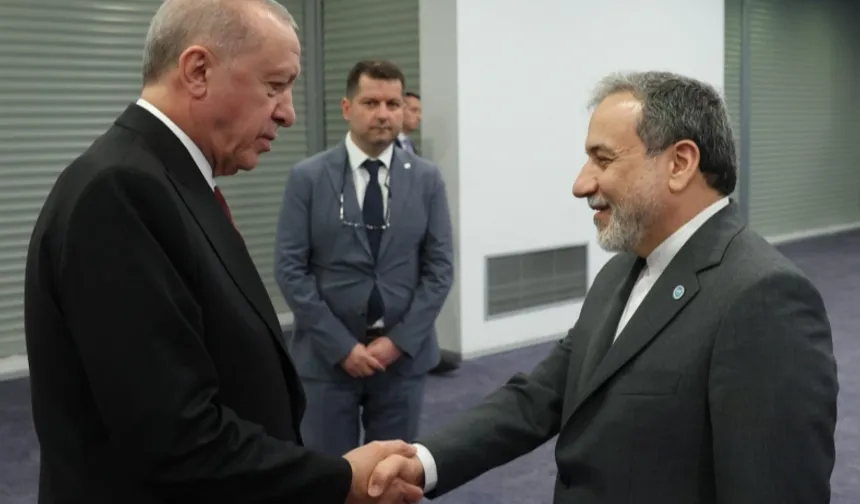 Cumhurbaşkanı Erdoğan İran Dışişleri Bakanı Arakçi ile görüştü