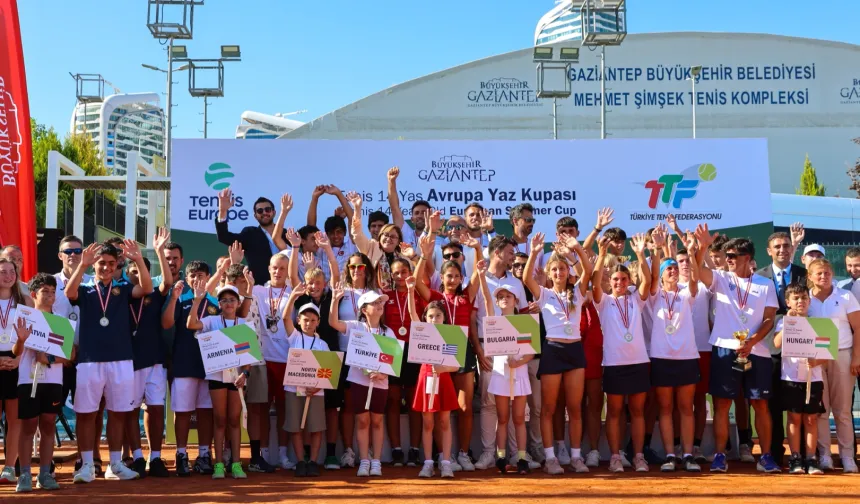 Gaziantep’ten Avrupa’ya tenis başarısı