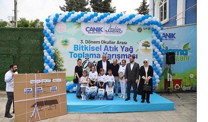 Canikli Öğrencilerden Farkındalık: 1.5 Ton Atık Yağ Toplandı
