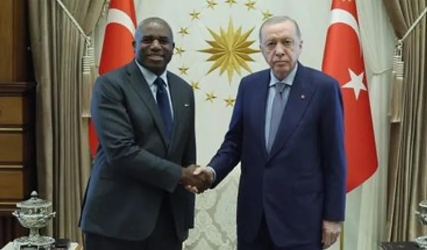 Cumhurbaşkanı Erdoğan, İngiltere Dışişleri Bakanı'nı kabul etti