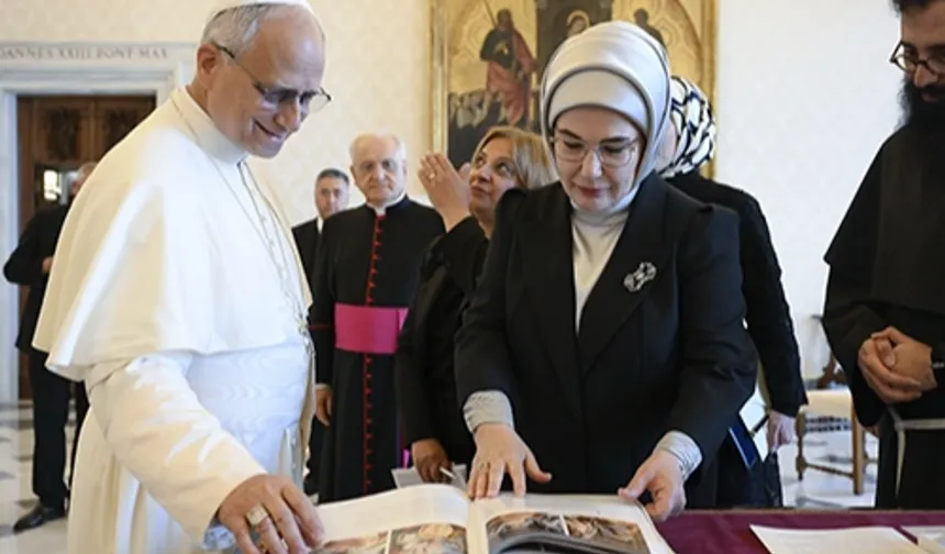 Emine Erdoğan’dan Vatikan’da önemli temaslar