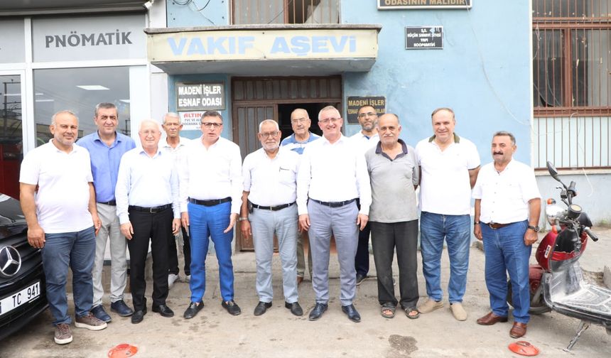 Kaymakam Önder'den İSÇEV’e Ziyaret