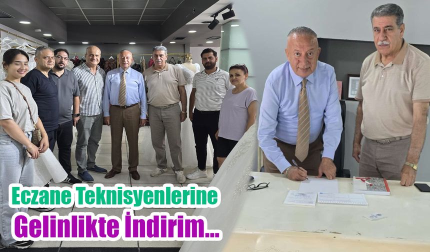 Eczane Teknisyenlerine Gelinlikte İndirim…