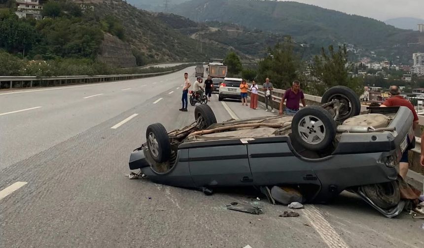 İskenderun TEM otoyolunda kaza: