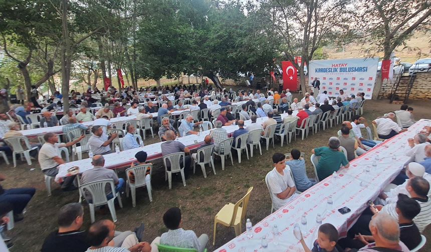 Hatay’da ‘Kardeşlik Buluşması’ Pikniği…